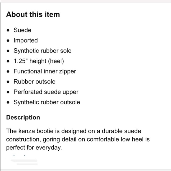 Kensie suede ankle boots - Picture 6 of 6